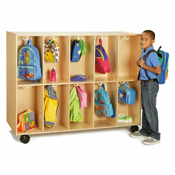Jonti-Craft 20 Section Mobile Backpack Cubbie 3946JC